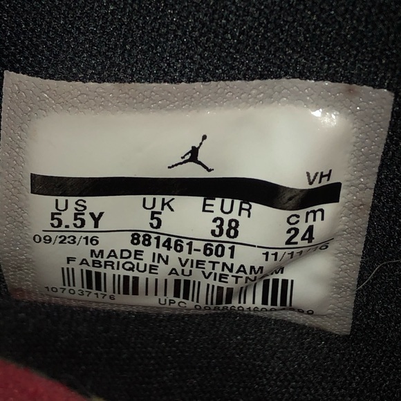 Red Jordan Shoes - Picture 3 of 3